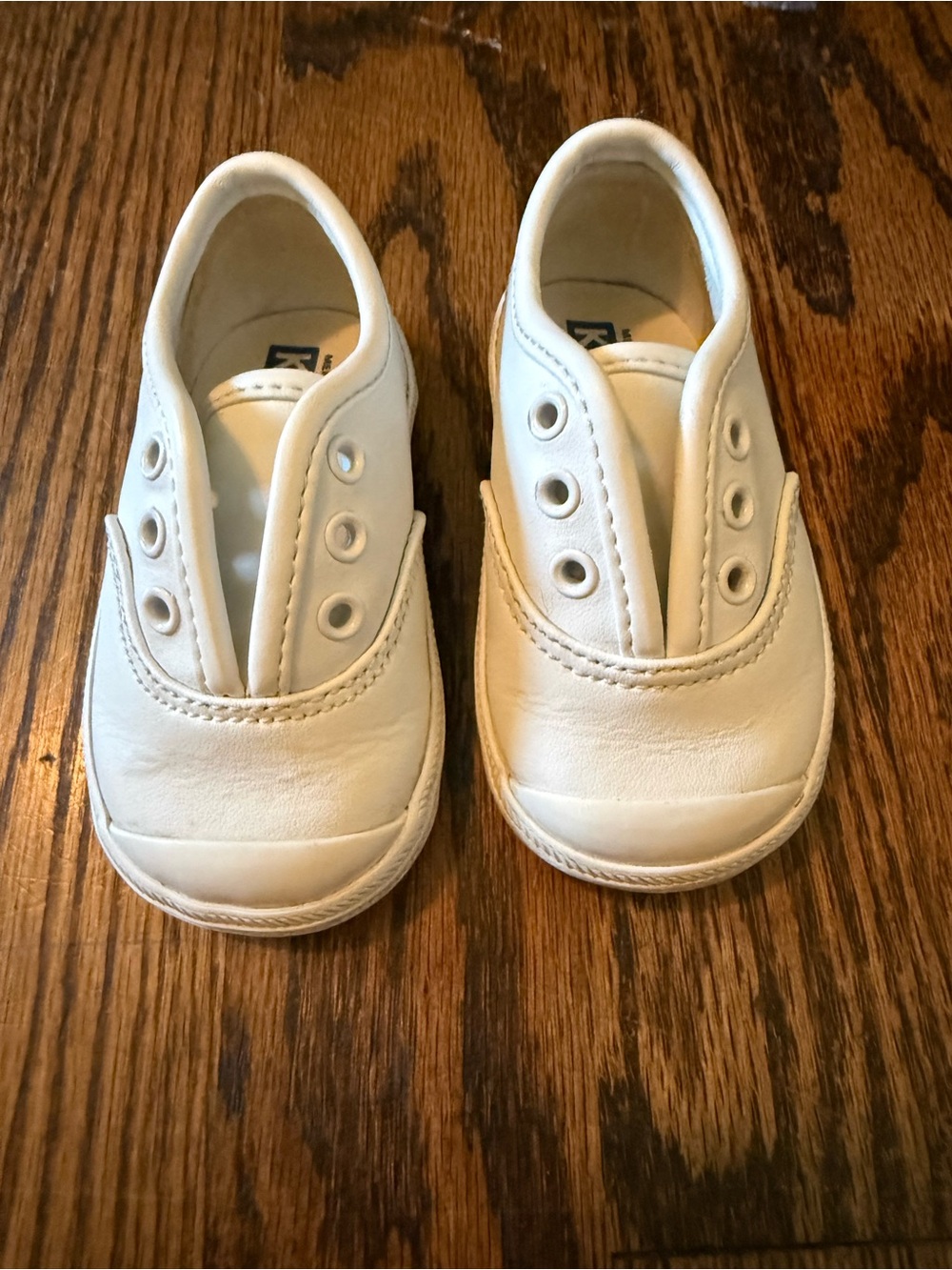 Keds White Slip-On Toddler Canvas Shoes